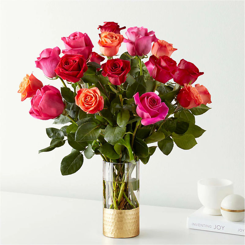 Ever After Rose Bouquet - Style:Deluxe - 18 Roses