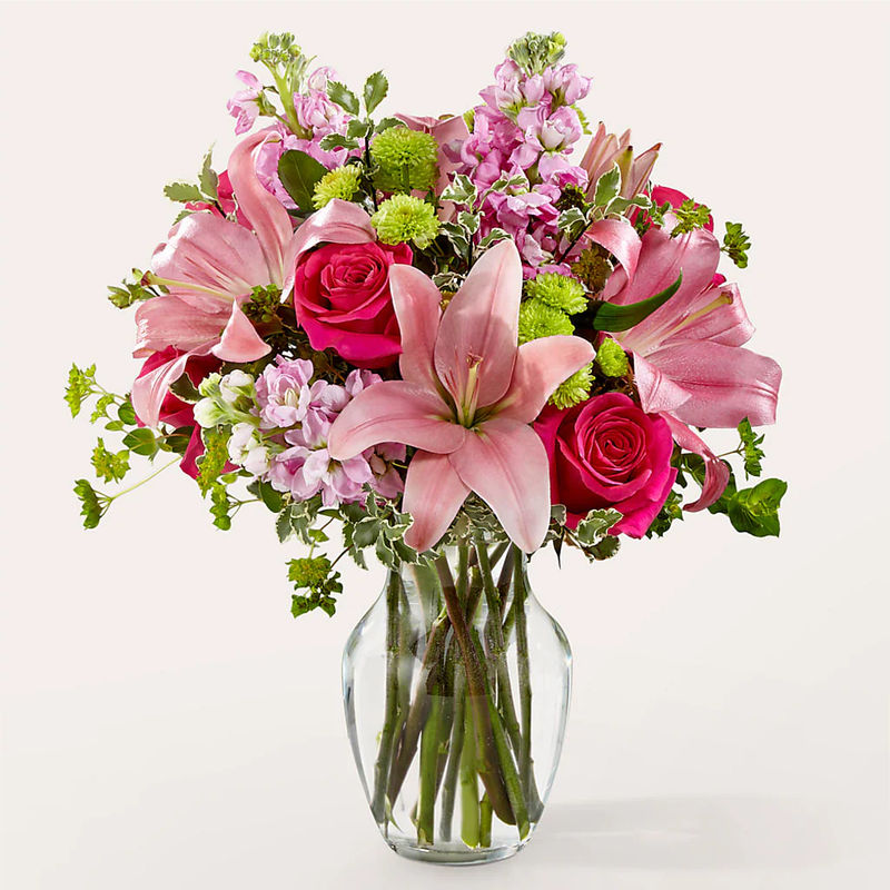 Cross My Heart Bouquet - Style:Deluxe