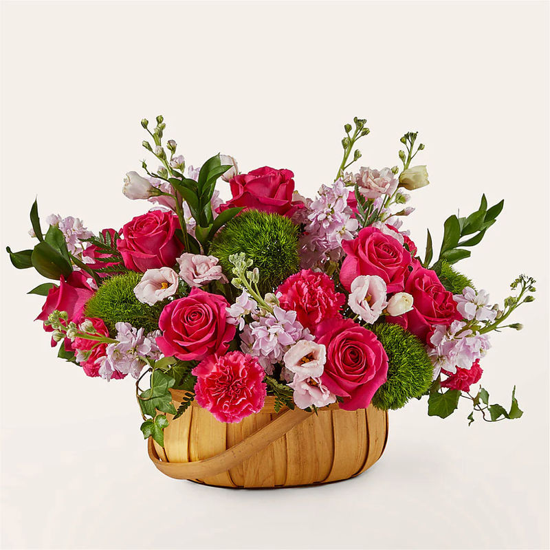Radiance in Bloom Basket - Style:Exquisite