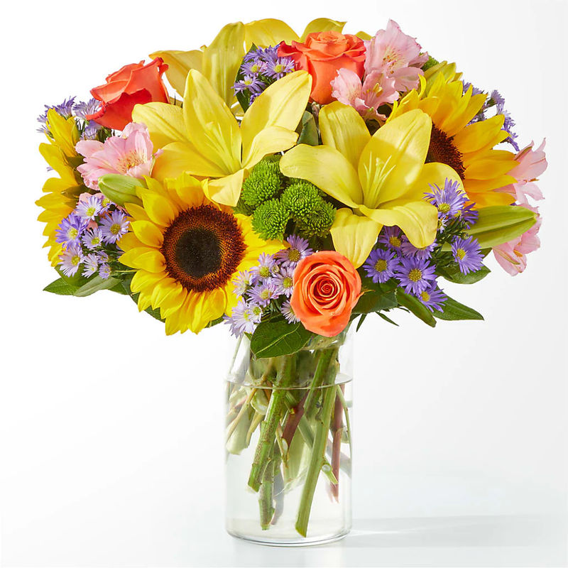 Basking in the Glow Bouquet - Style:Premium