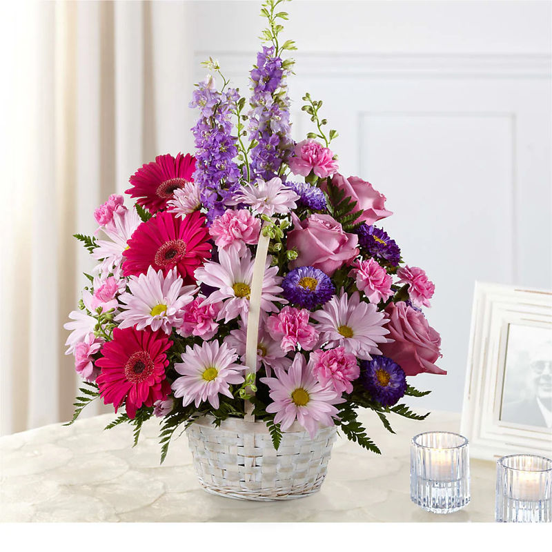 Pastel Peace Basket - Style:Standard