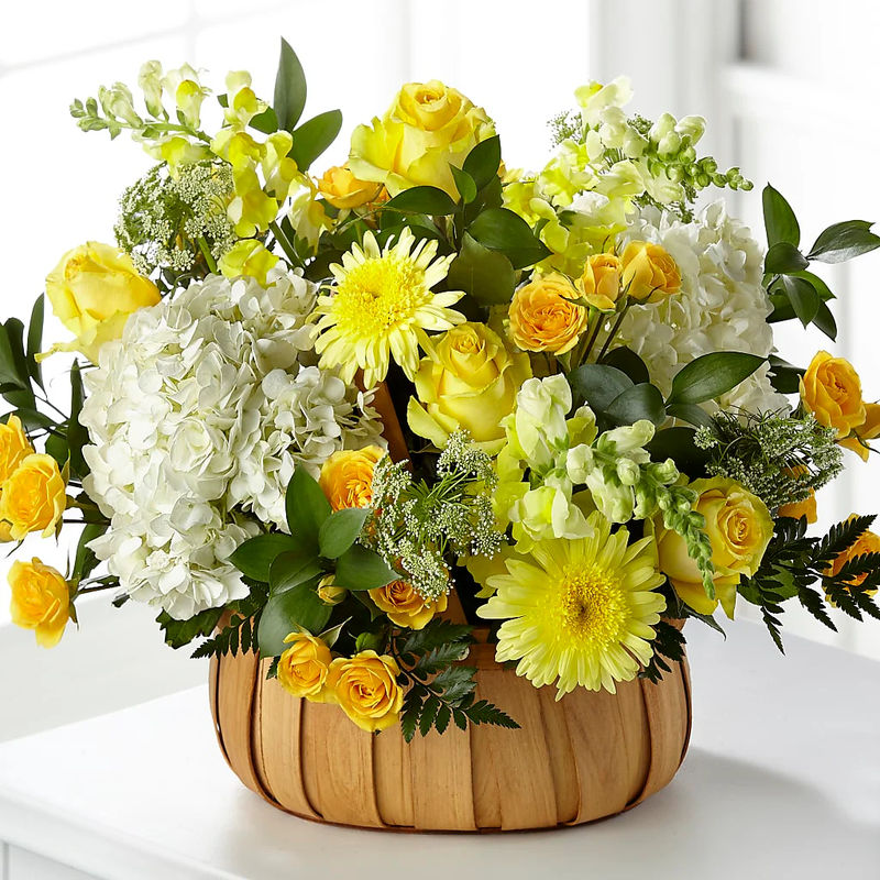Rustic Remembrance Basket - Style:Premium
