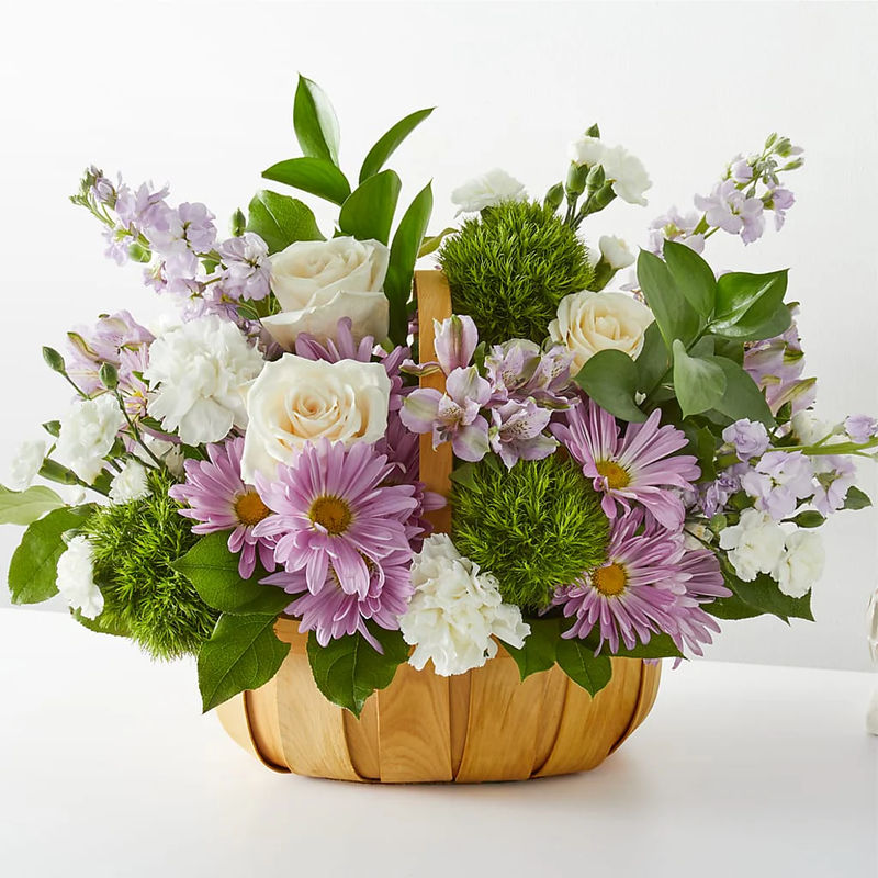 Peace & Love Basket - Style:Deluxe