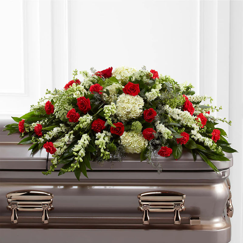Sincerity Casket Spray - Style:DELUXE