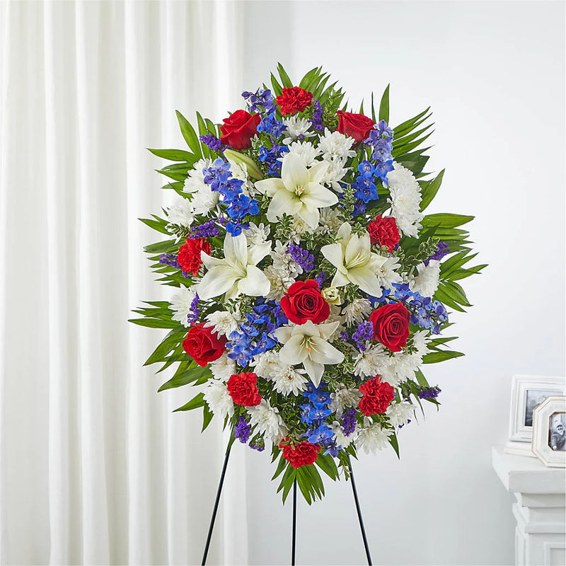 Cherished Service Standing Spray - Style:Standard