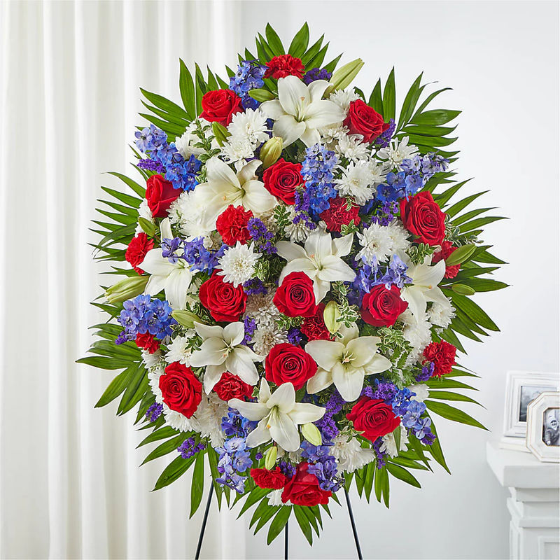 Cherished Service Standing Spray - Style:Premium