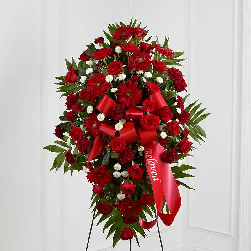 Treasured Memories Standing Spray - Style:Premium