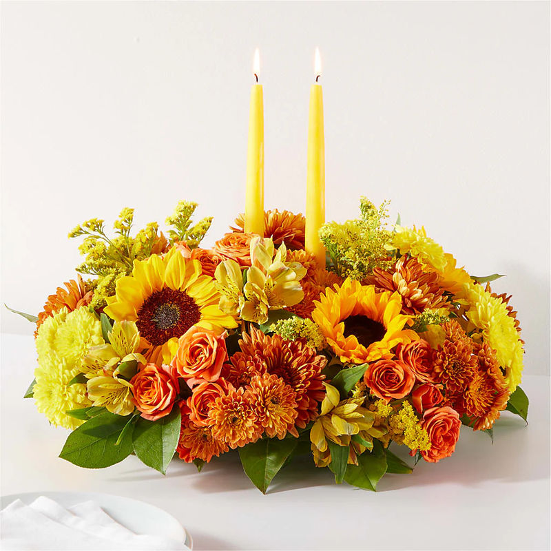 Autumn Harmony Centerpiece - Style:Premium