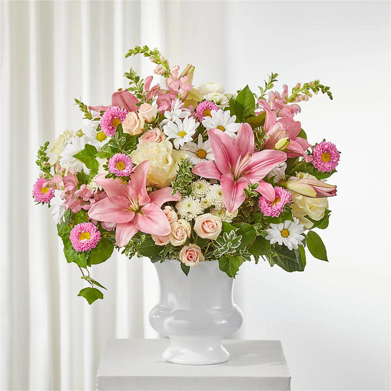 Empathetic Blooms Urn Arrangement - Style:Standard