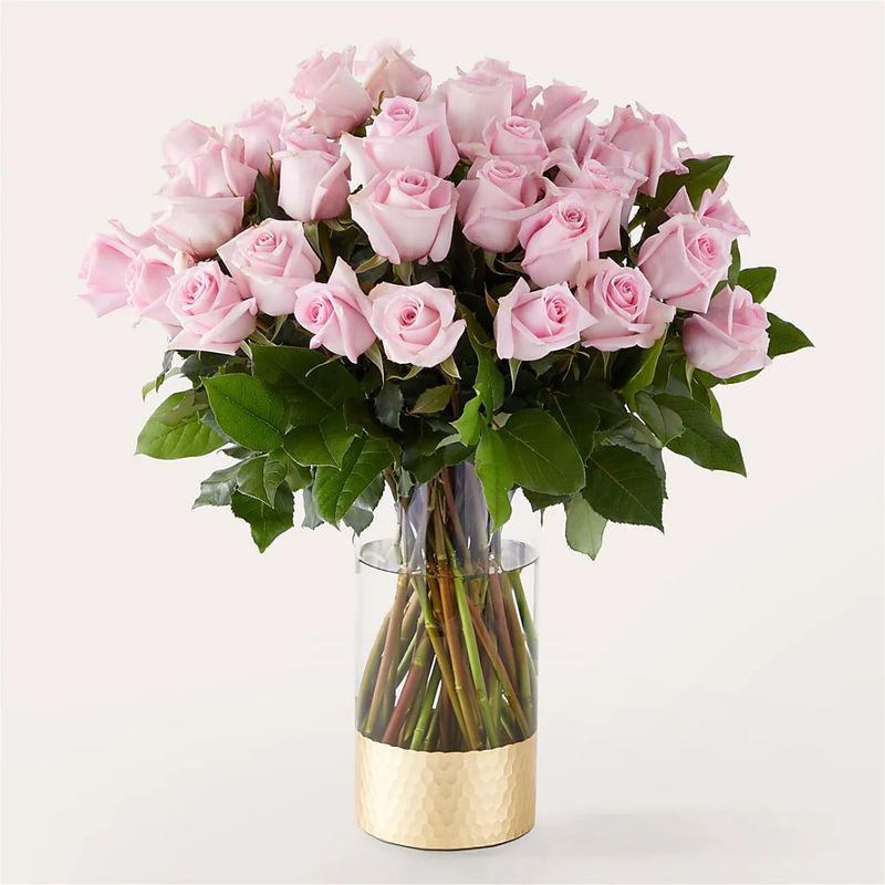 Picture Perfect Pink Rose Bouquet - Style:Exquisite - 36 Pink Roses