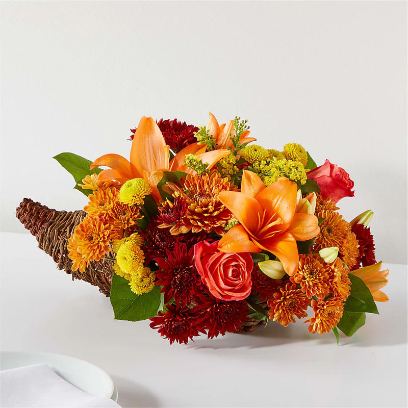 Bouquet of Blessings Cornucopia - Style:Deluxe