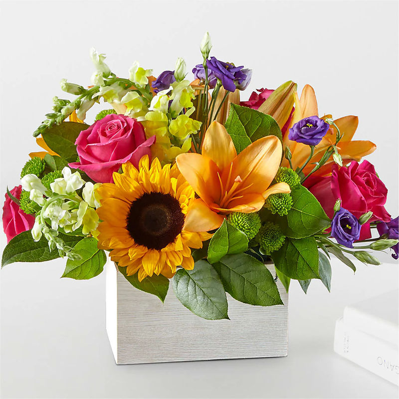 Best Day Box Bouquet - Style:Premium