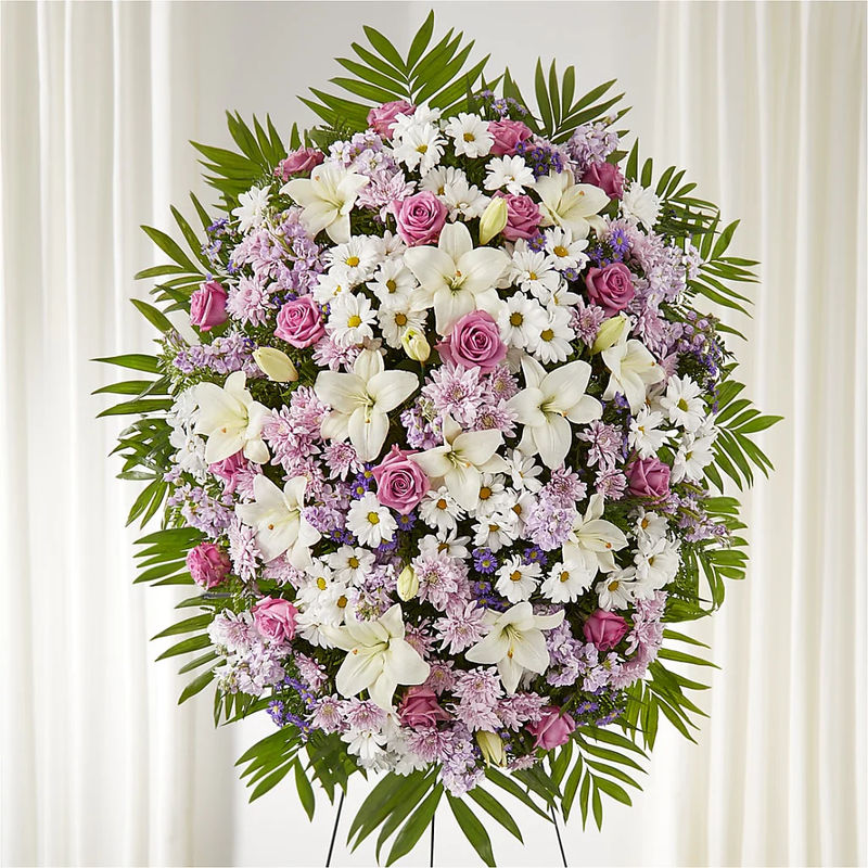 Surrounded by Love Standing Spray - Style:Exquisite