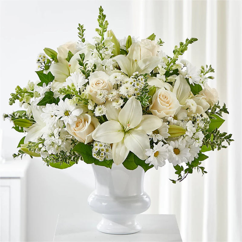 Uplifting Urn Arrangement - Style:Deluxe