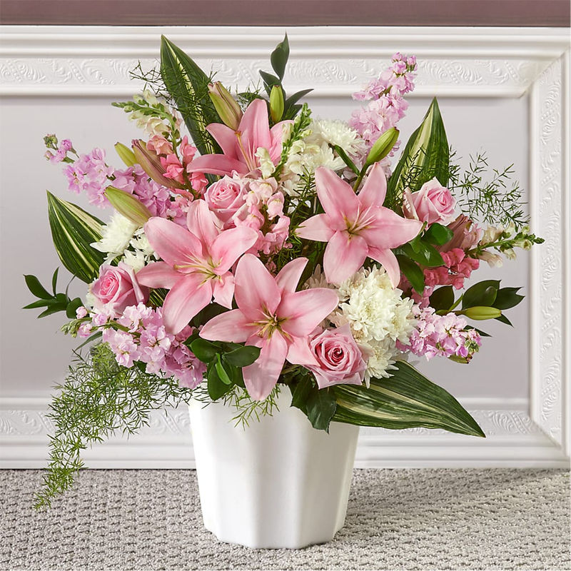 Simply Serene Floor Basket - Style:Small