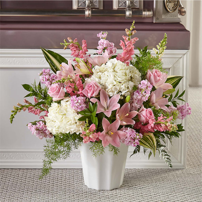 Simply Serene Floor Basket - Style:Standard