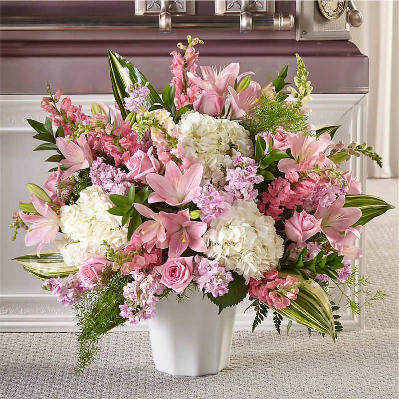 Simply Serene Floor Basket - Style:Deluxe