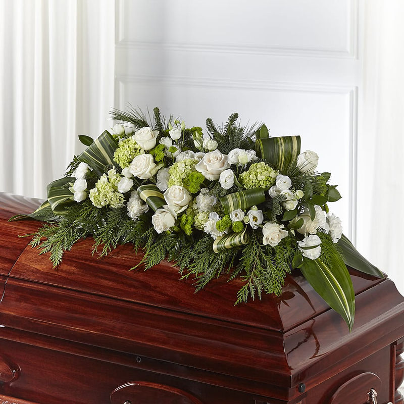 Hopeful Gesture Casket Spray