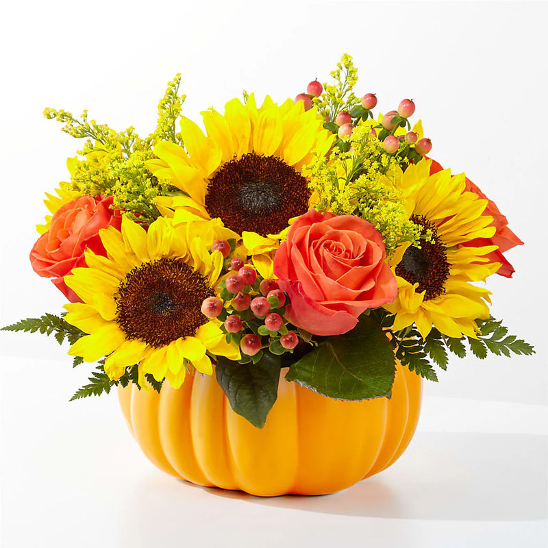 Pick of the Patch Pumpkin Bouquet - Style:Deluxe