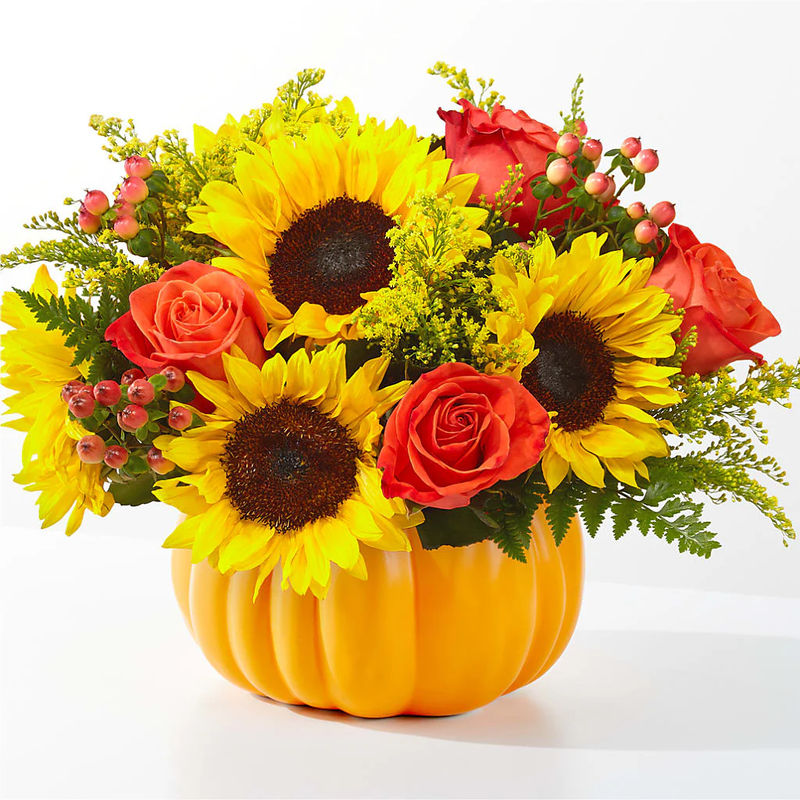 Pick of the Patch Pumpkin Bouquet - Style:Premium