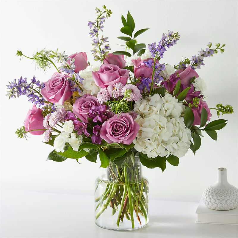 Violet Caress Bouquet - Style:Exquisite