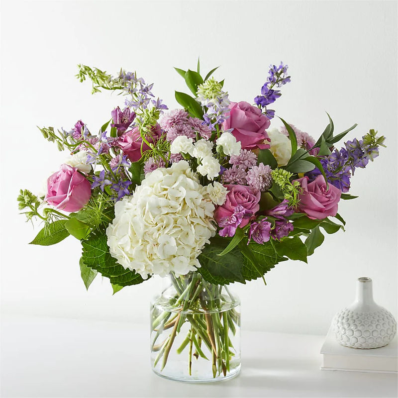 Violet Caress Bouquet - Style:Premium