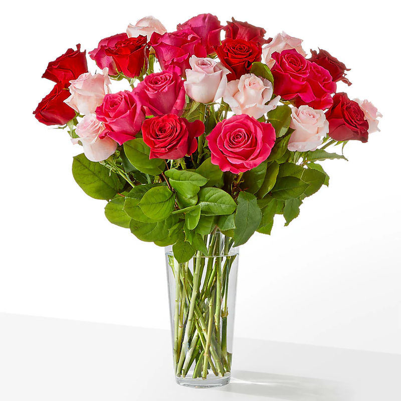 Charming Rose Bouquet - Style:Premium - 24 Roses