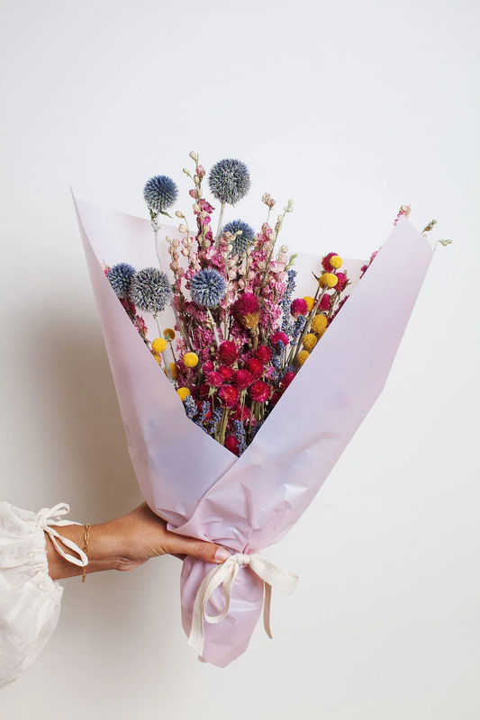 Bright Dried Field Bouquet