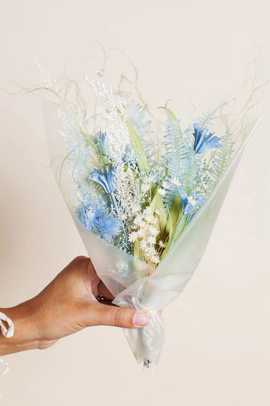 The Cloud Bouquet in 4 Sizes - Size:Mini with Bud Vase Combo