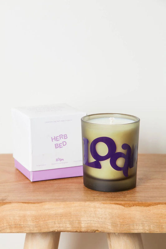 Herb Bed Candle