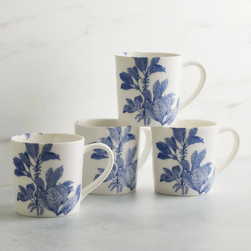 Arbor Mug - Size:Set of 4 - Color:Arbor Blue