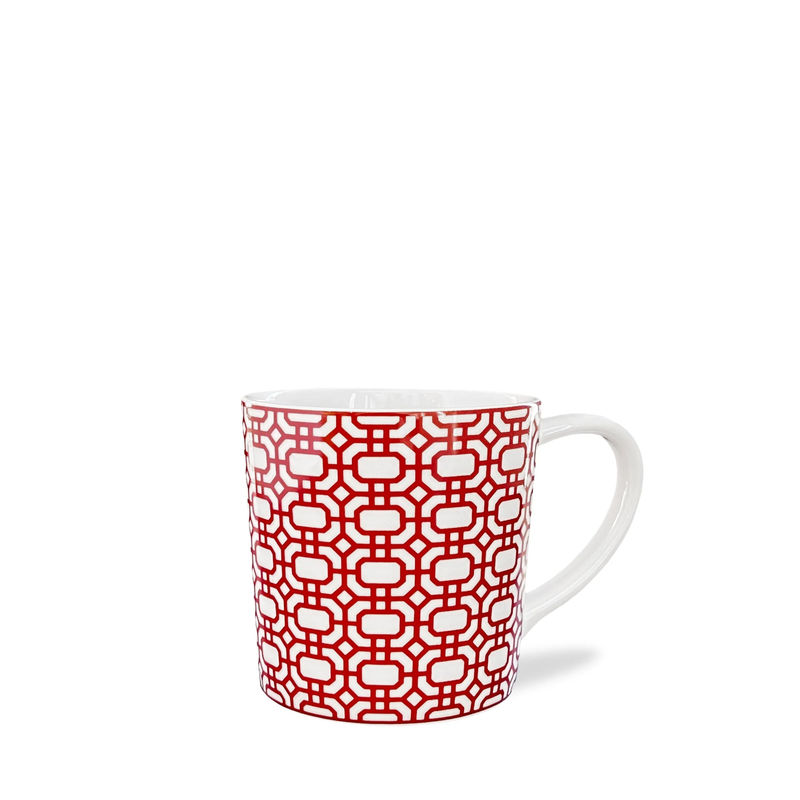 Newport Garden Gate Mug - Size:Single - Color:Garden Gate Crimson