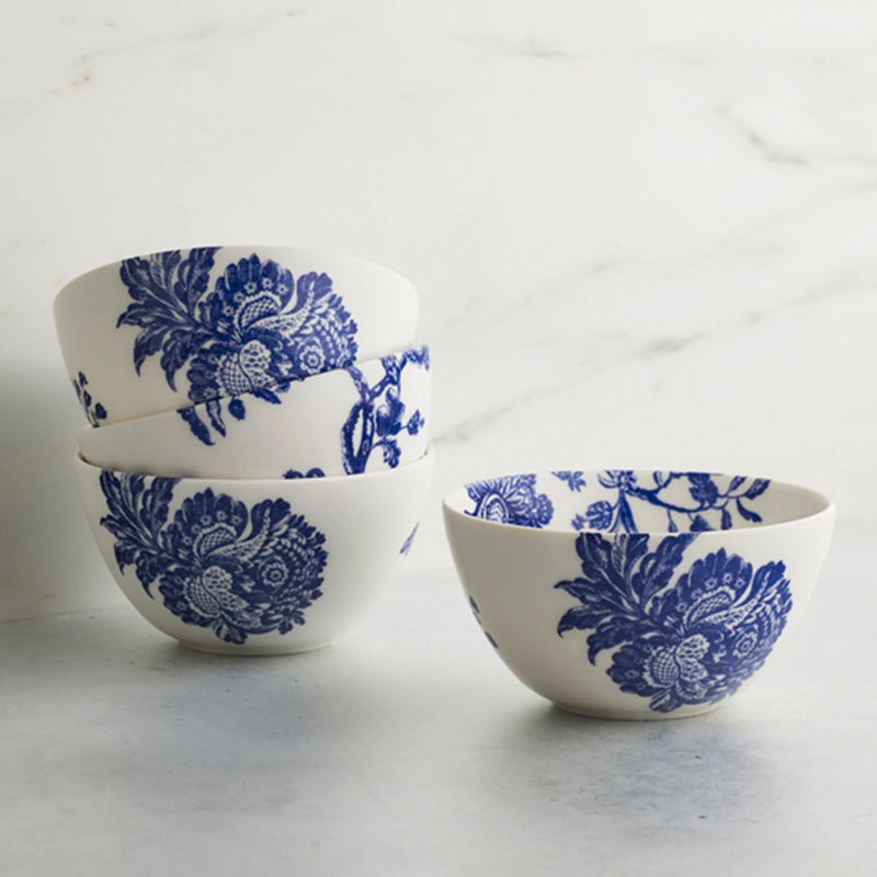 Arcadia Cereal Bowl - Size:Set of 4 - Color:Arcadia Blue