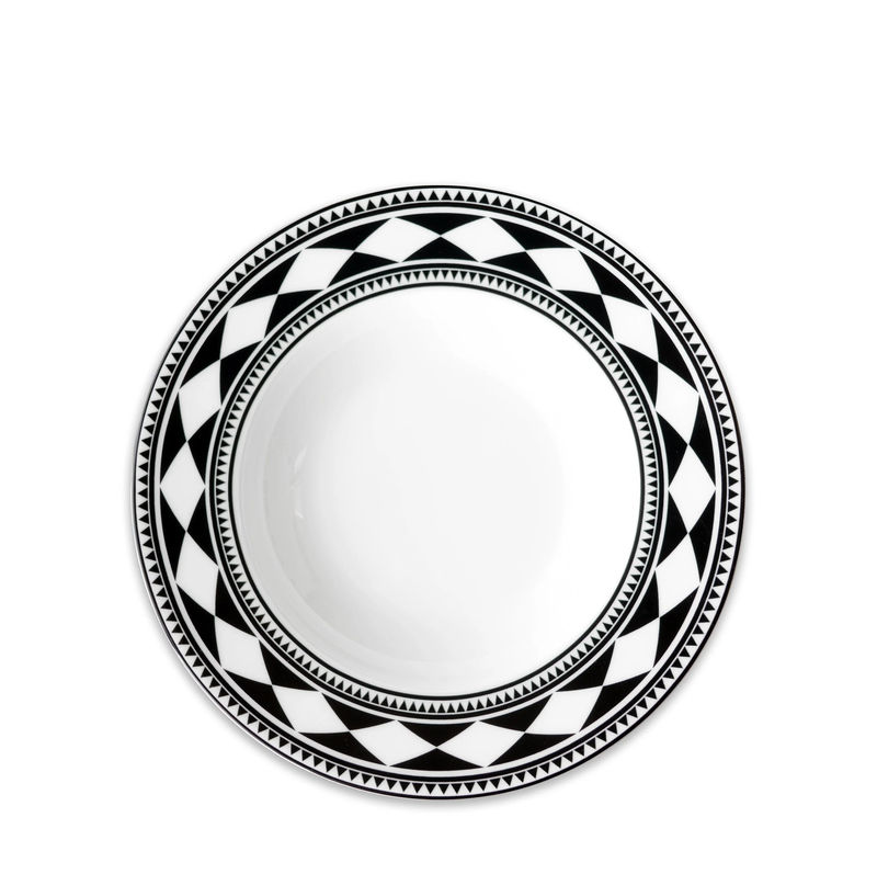Fez Rimmed Soup Bowl - Size:Single