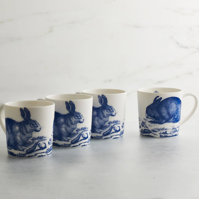 Bunnies Mug - Size:Set of 4
