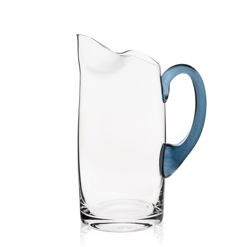 Les Nuages Blue Handle Small Pitcher