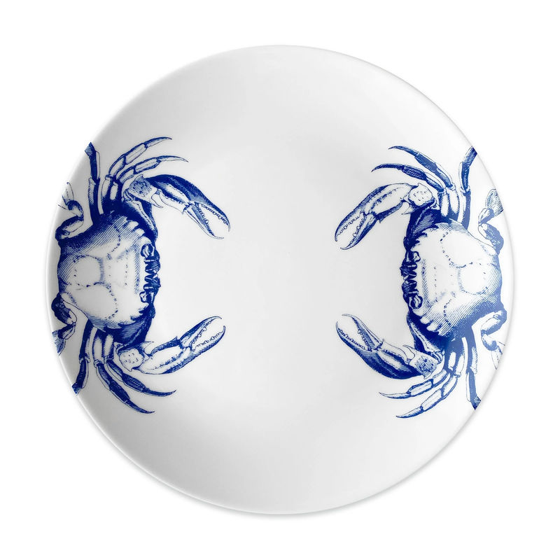 Crab Coupe Dinner Plate - Size:Single