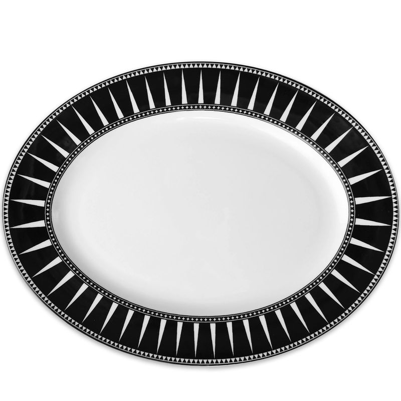 Marrakech Rimmed Oval Platter