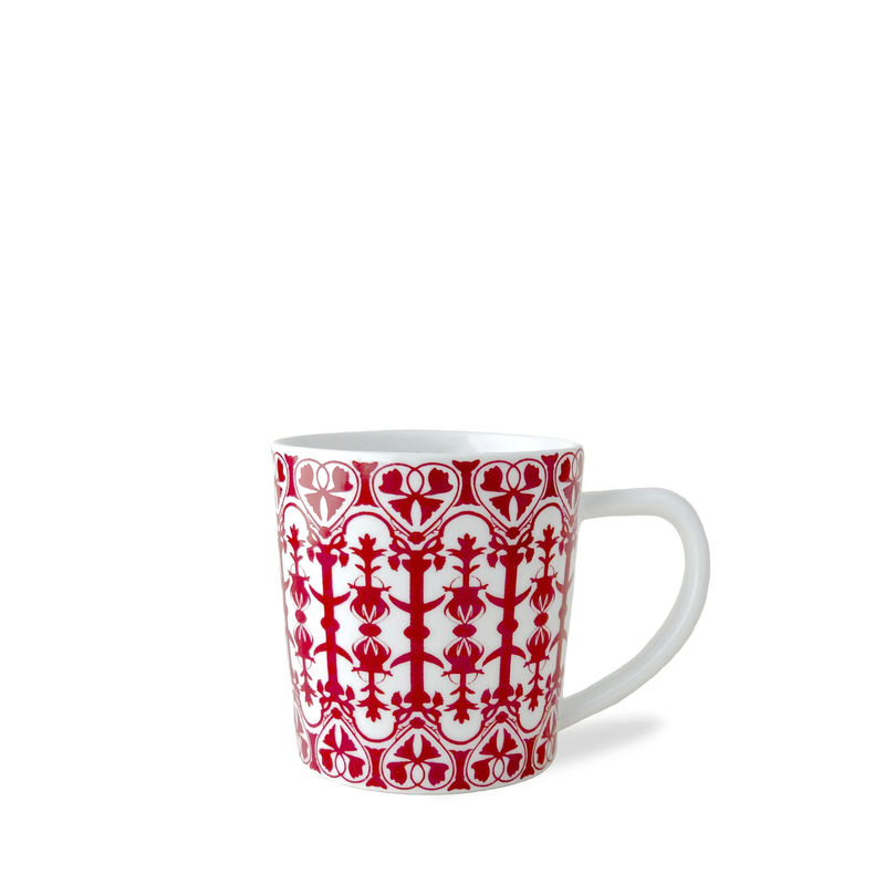 Casablanca Mug - Size:Single - Color:Casablanca Crimson