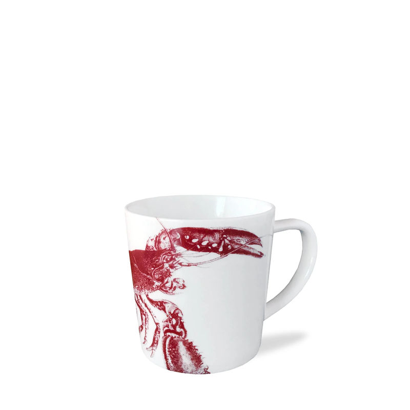 Lobster Mug - Size:Single - Color:Lobster Red