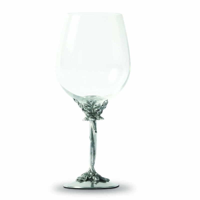 Entwined Oak Pewter Stemware - Size:Bordeaux - 10.25" H 21 oz