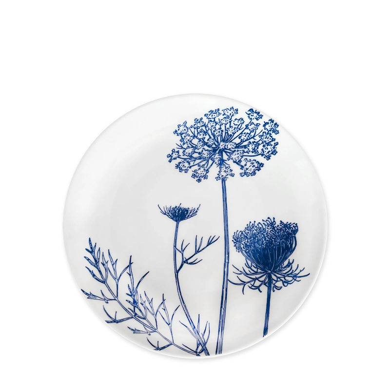Summer Blues Coupe Salad Plate - Size:Set of 4