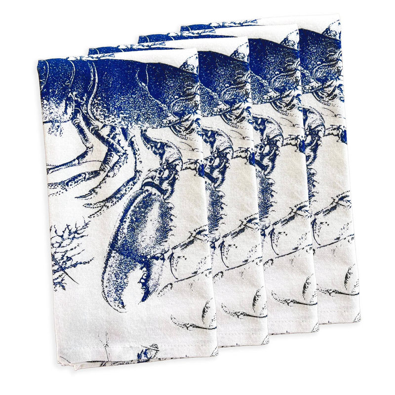 Lobster Dinner Napkins, Set of 4