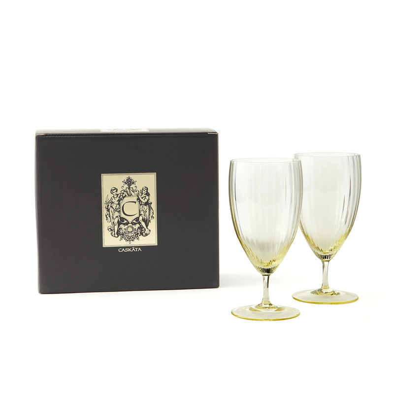 Quinn Everyday Glasses, Set of 2 - Size:Set of 2 - Color:Citrine
