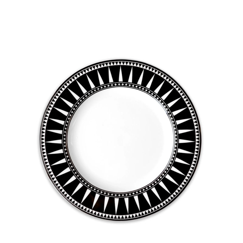 Marrakech Rimmed Salad Plate - Size:Single