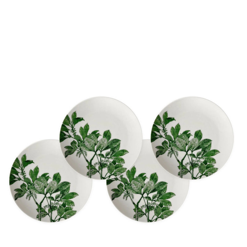 Arbor Small Plates, Set of 4 - Size:Set of 4 - Color:Arbor Green