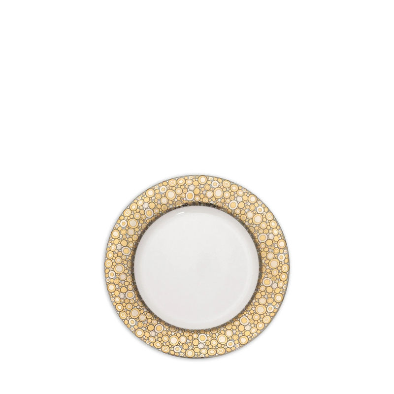 Ellington Shimmer Gold & Platinum Bread/Butter Plate