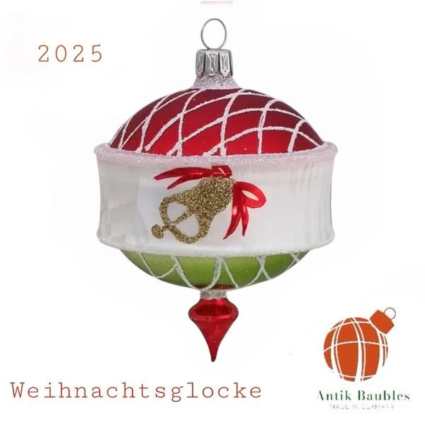 Weihnachtsglocke 3.25 in Drop- Antik Baubles Exclusive Christmas Ornament