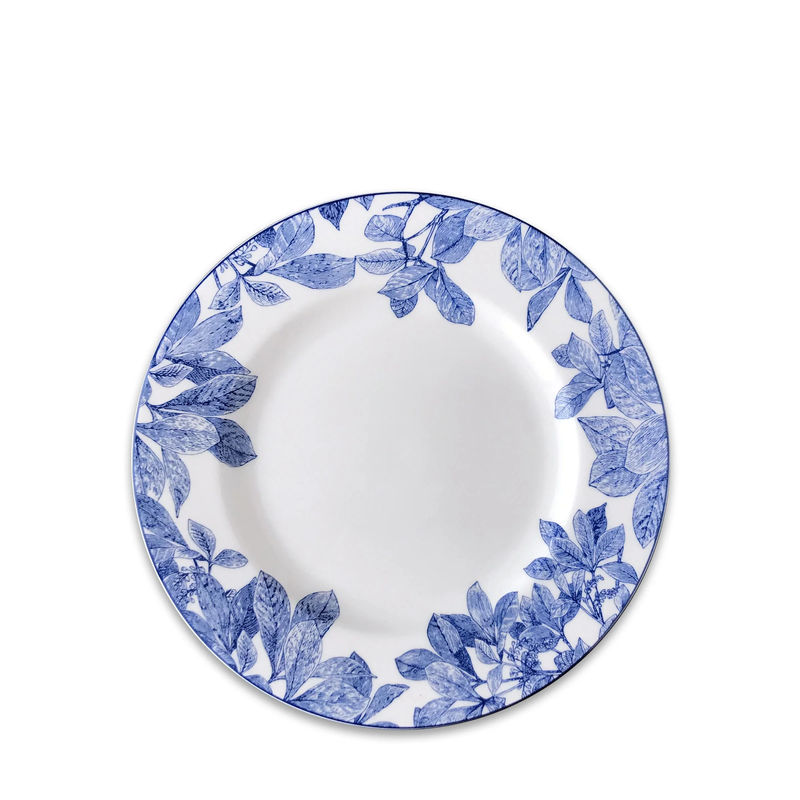 Arbor Rimmed Salad Plate - Size:Single - Color:Arbor Blue