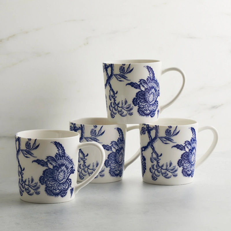 Arcadia Mug - Size:Set of 4 - Color:Arcadia Blue